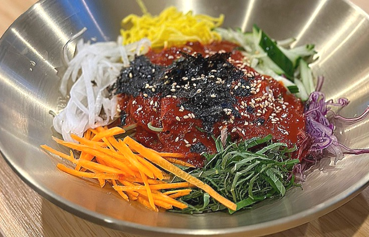 비빔막국수