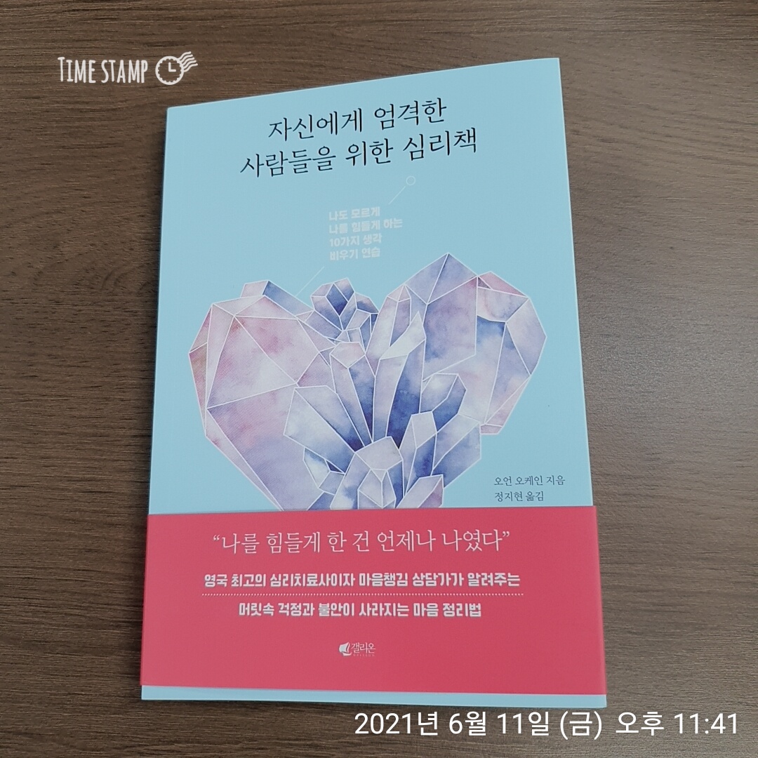  자신에게 엄격한 사람들을 위한 심리책