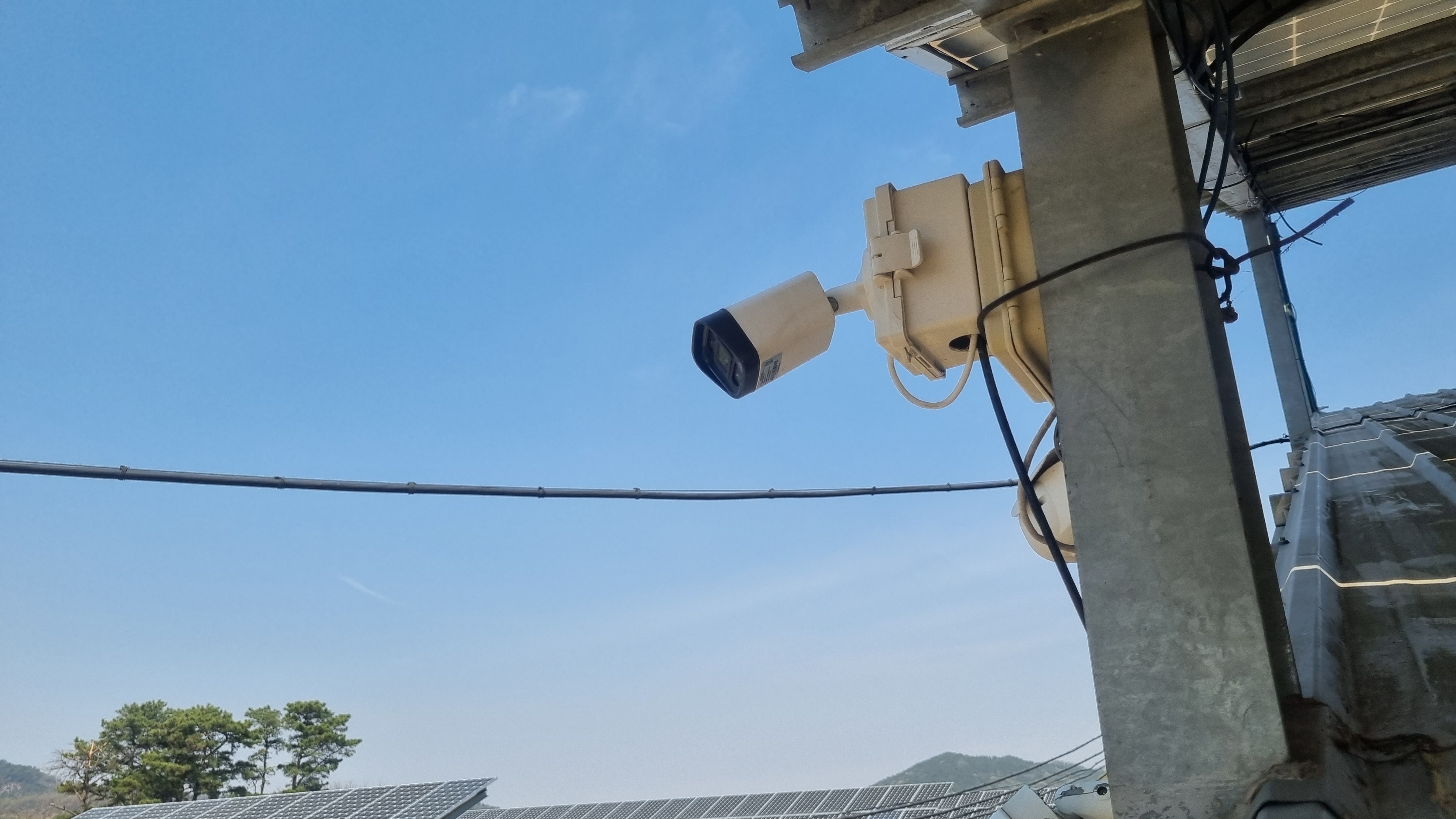  논산 여산 태양광 CCTV 설치 500만 화소 모디아이 카메라 이잰 봄이에요 ^^