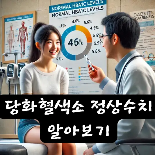 당화혈색소 정상수치 중요성 당뇨