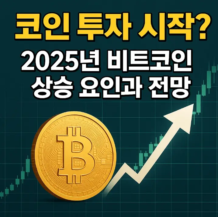 코인 투자 시작? 2025년 비트코인 상승 요인과 전망 기초