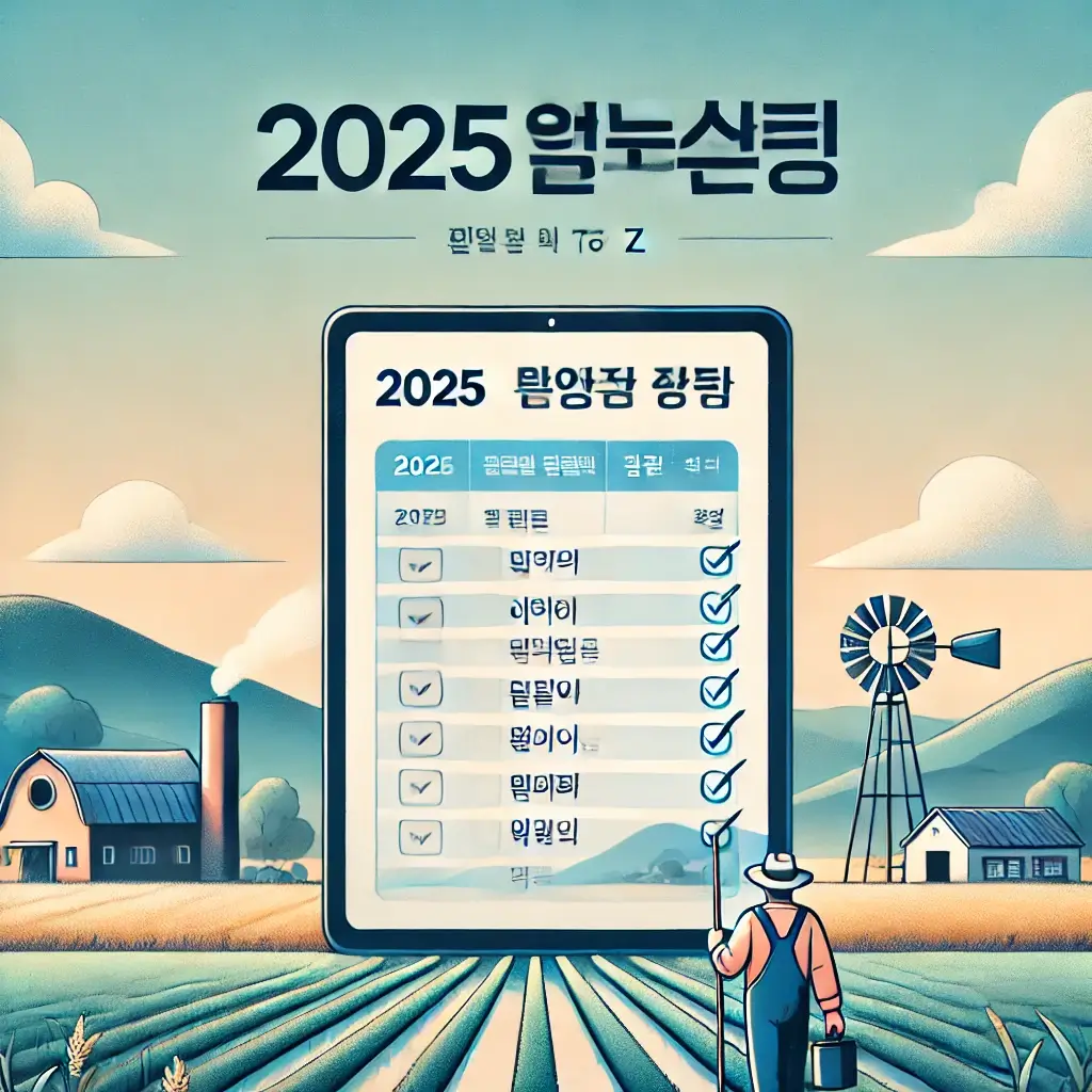 2025 공익직불금 지급시기 완벽 정리: 신청부터 수령까지!