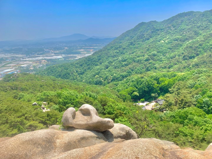 용봉산-의자바위