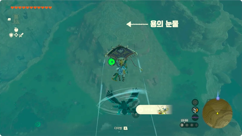 소니아 지상화의 용의 눈물 위치