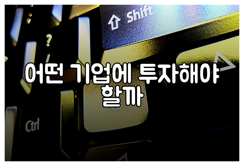 어떤 기업에 투자해야 할까