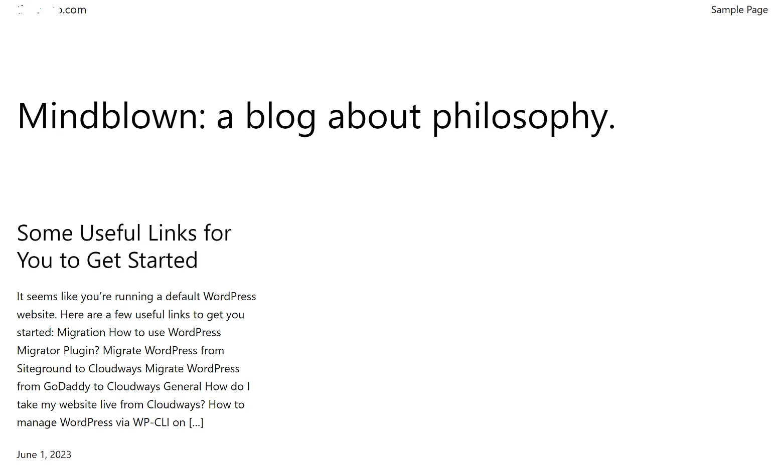 워드프레스-홈-화면