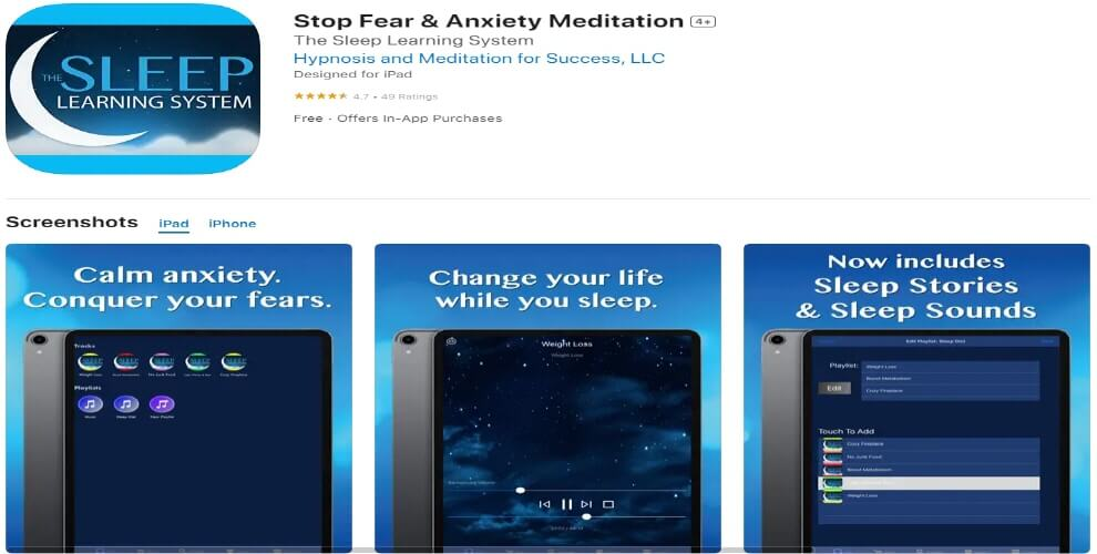 Stop Fer &Anxiety Meditation