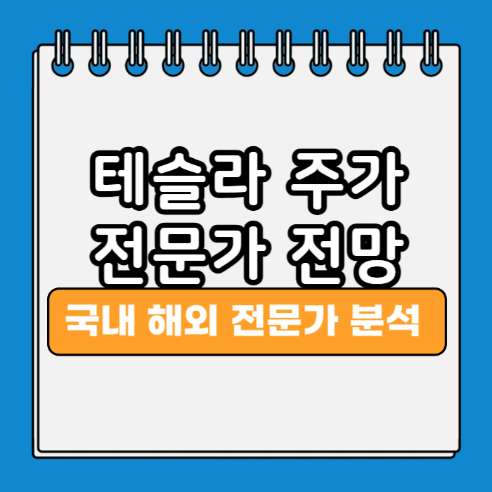 테슬라 주가 전문가 전망