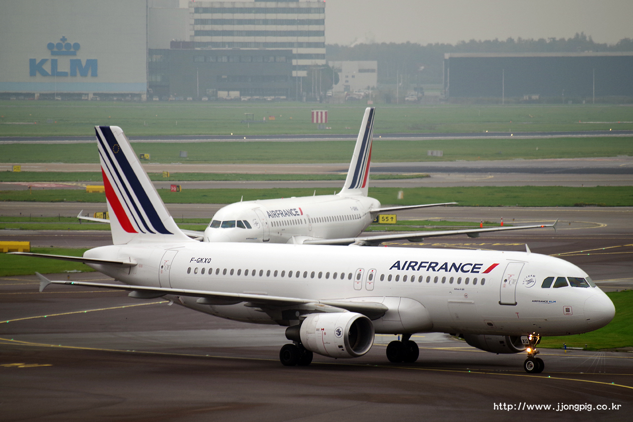에어 프랑스 Air France AF AFR F-GKXQ A320-200 Airbus A320-200 A320 스히폴(스키폴) Amsterdam - Schiphol 암스텔담(암스테르담) Amsterdam AMS EHAM