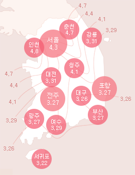 2024년 벚꽃 개화 시기 벚꽃 축제 일정