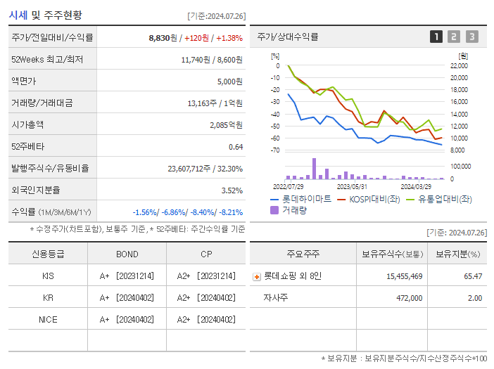 롯데하이마트_기업개요