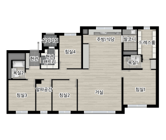 e편한세상 동탄 파크아너스 115A