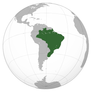 브라질 제국 지도