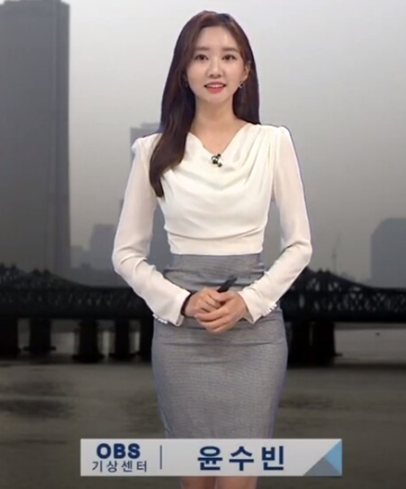 윤수빈 기상캐스터