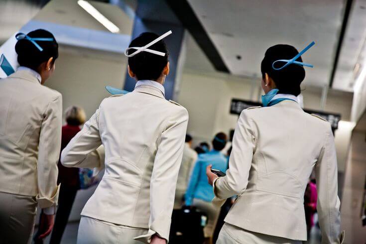 Korean Air Flight Attendant