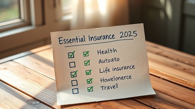 2025년 필수 보험 체크리스트