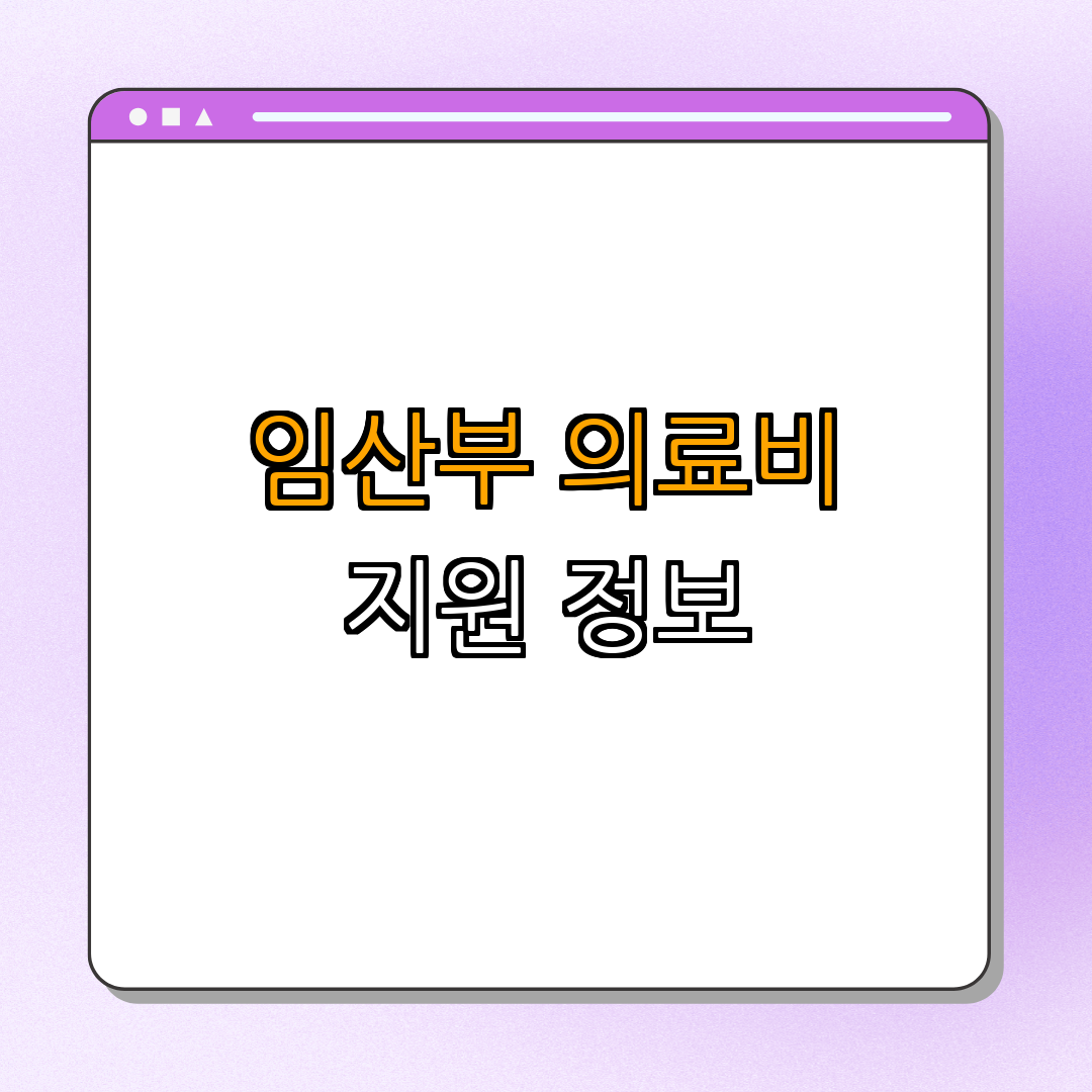 인천광역시 강화군 ｜ 임산부 의료비 지원 ｜ 고위험 임신 관리 ｜ 건강한 출산 보장 ｜ 경제적 부담 경감 ｜ 총정리