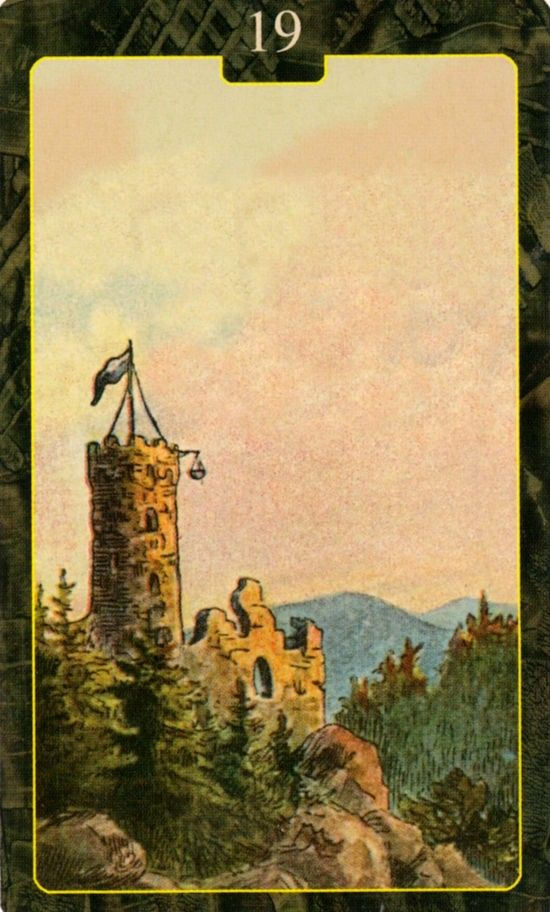  [레노먼드카드배우기]19.Tower 타워(탑) 해석 및 의미