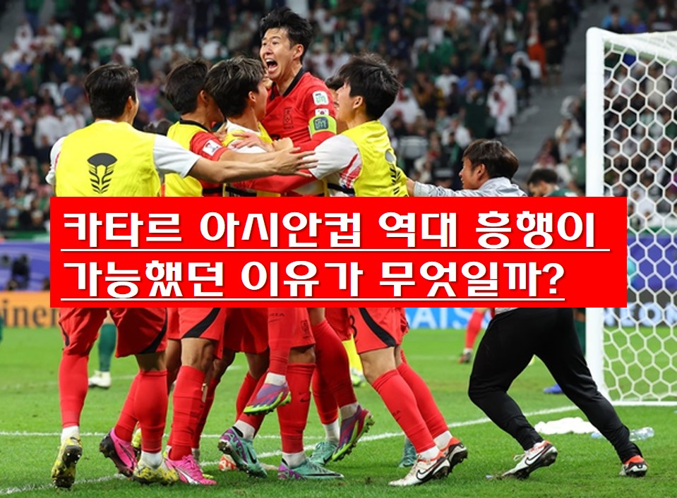  카타르 아시안컵 역대 흥행이 가능했던 이유가 무엇일까?