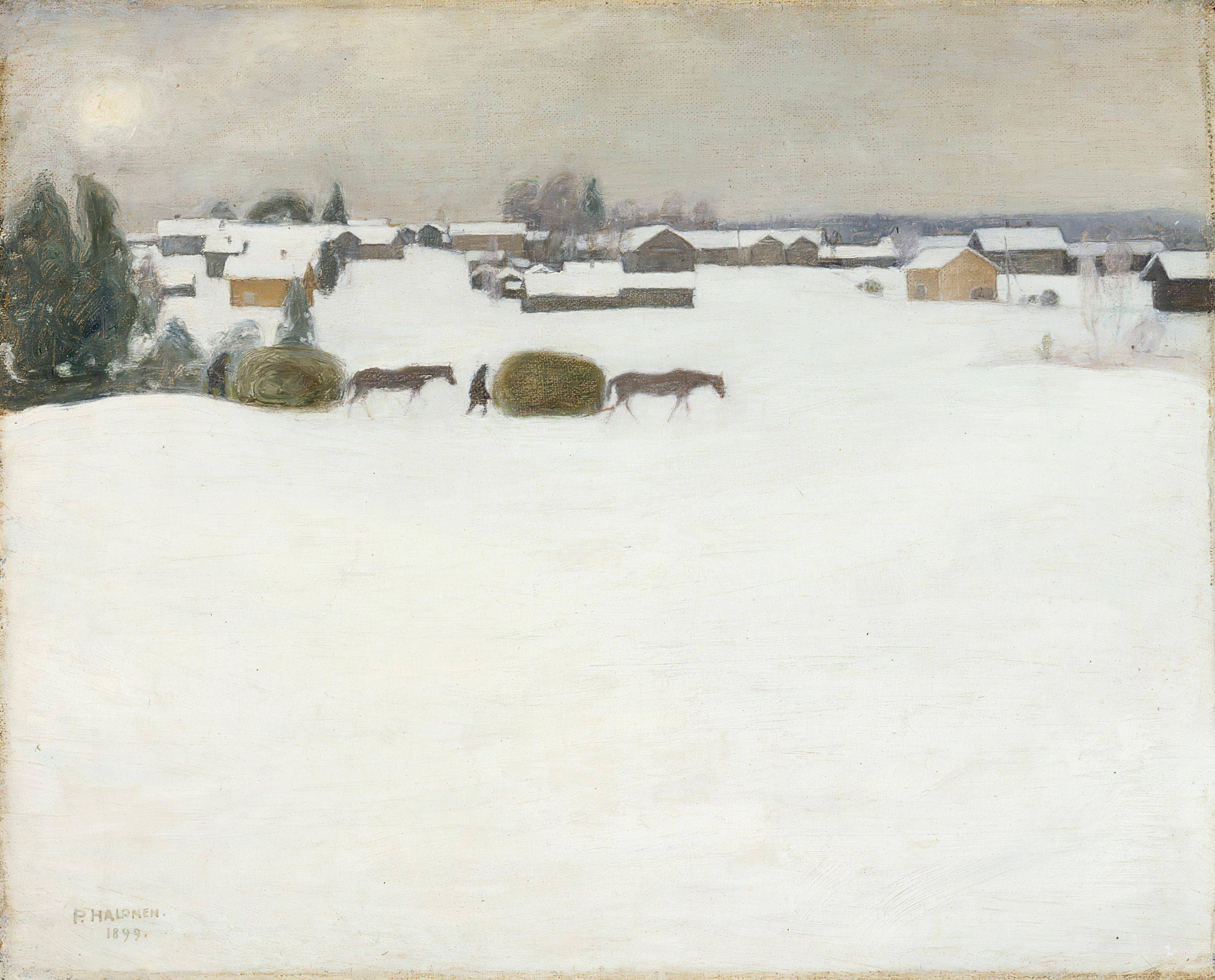 페카 할로넨(Pekka Halonen), 핀란드, 화가, 1865-1933