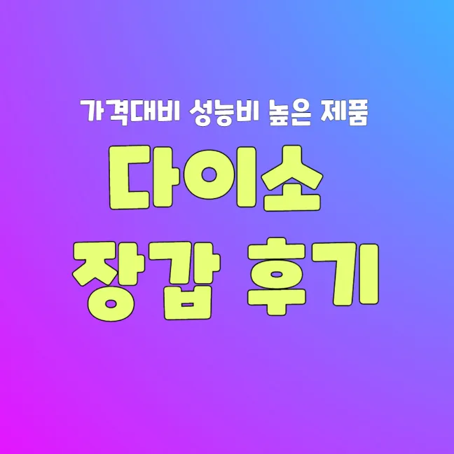 다이소 스마트폰 러닝 장갑&#44; 넥워머 구입 후기