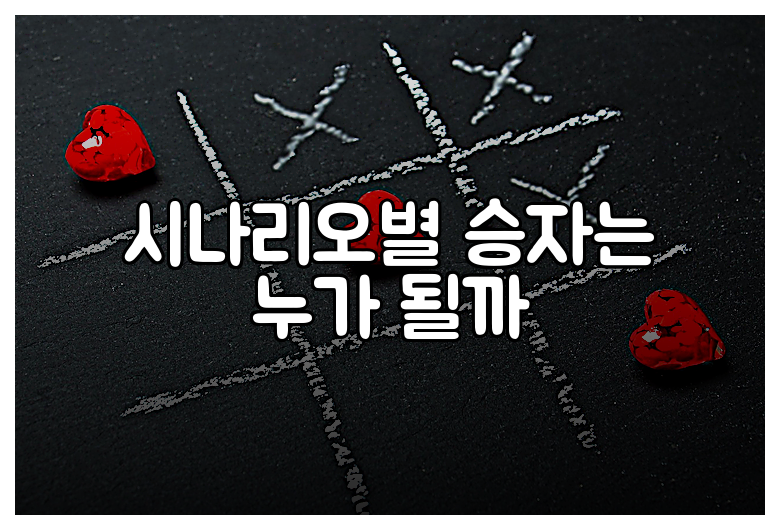 시나리오별 승자는 누가 될까