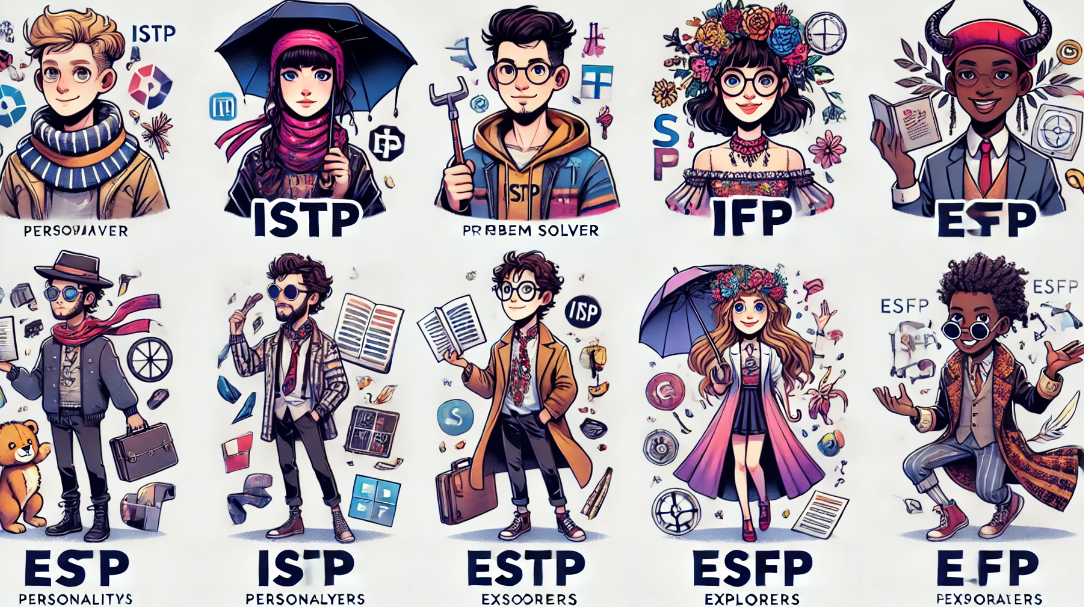 MBTI 16가지 성격 유형 해석
