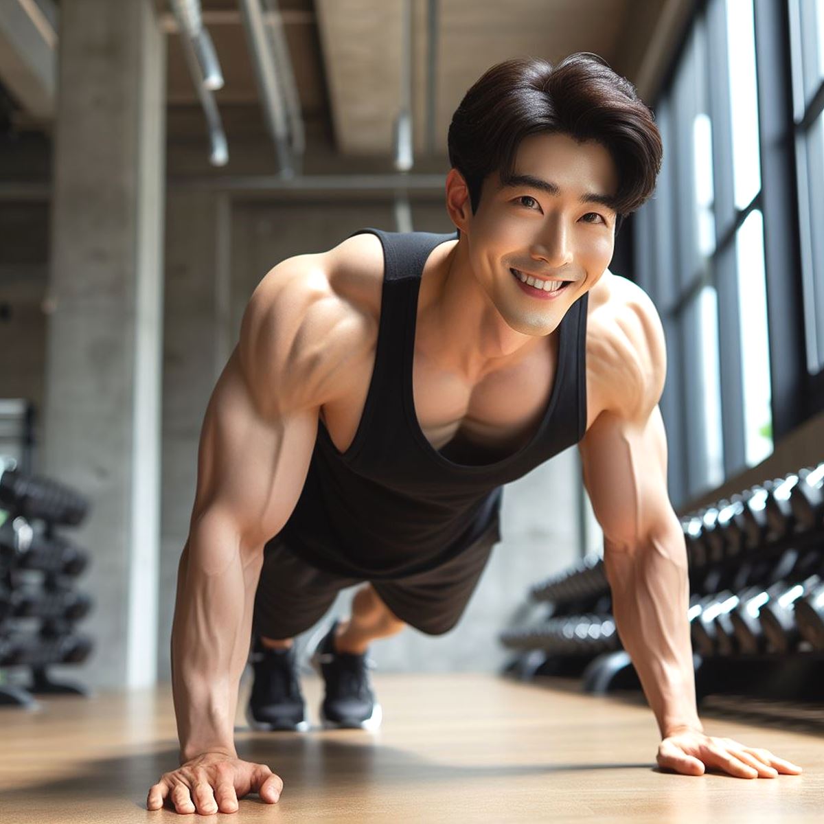 팔굽혀펴기 운동효과와 자세