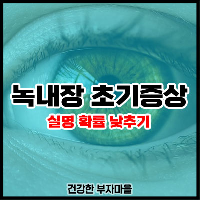 녹내장 초기증상