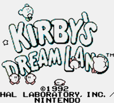  닌텐도 (Nintendo) - 카비의 드림랜드 영문판 Kirby's Dream Land USA & Europe (게임보이 - GB)