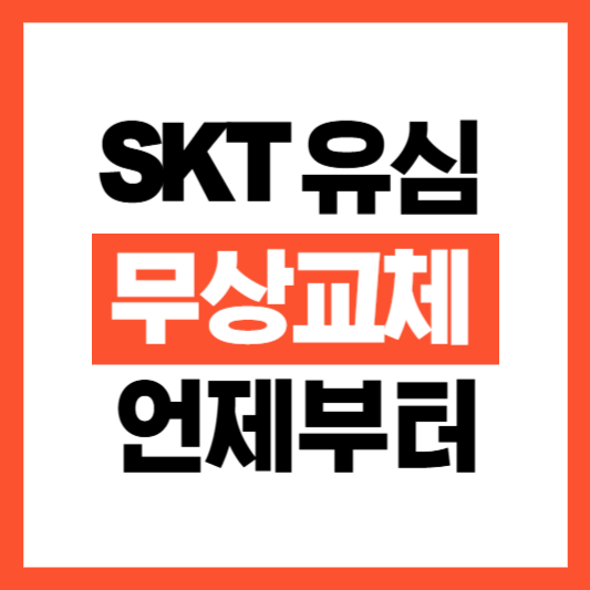 SKT 유심 교체