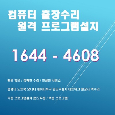  금천 컴퓨터수리 전문가, 원격 및 출장 서비스로 컴퓨터 문제 해결까지! 포토샵 일러스트설치,캐드 스캐치업설치, 패러럴즈 M1/M2윈도우설치, 브이레이(V-Ray)설치,한글 엑셀설치