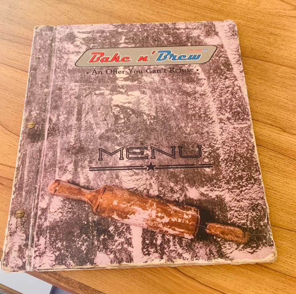 Bake n' Brew cafe 메뉴북