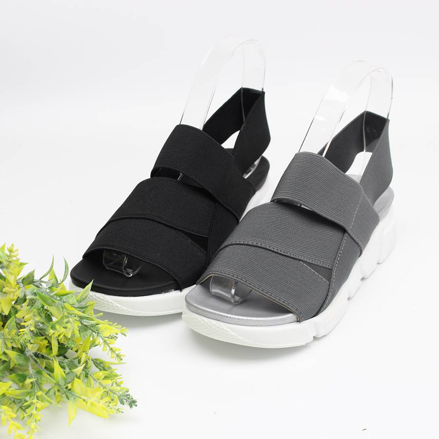  엘라스틱스판밴딩 4cm 스니커즈 샌들