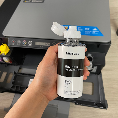 삼성 잉크젯 프린터 SL-T1673W 잉크 충전하는 방법 잉크젯 SL-J156x series 제품