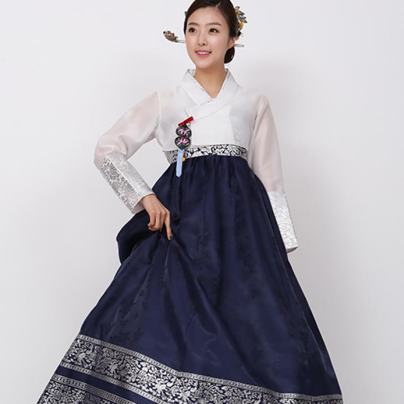 퓨전 한복드레스대여 - 청윤