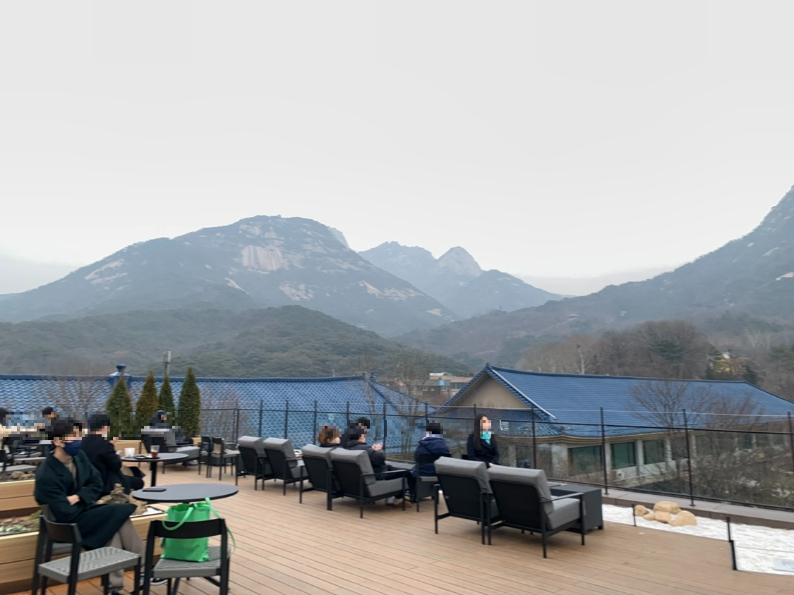 스타벅스 더북한산점 루프탑