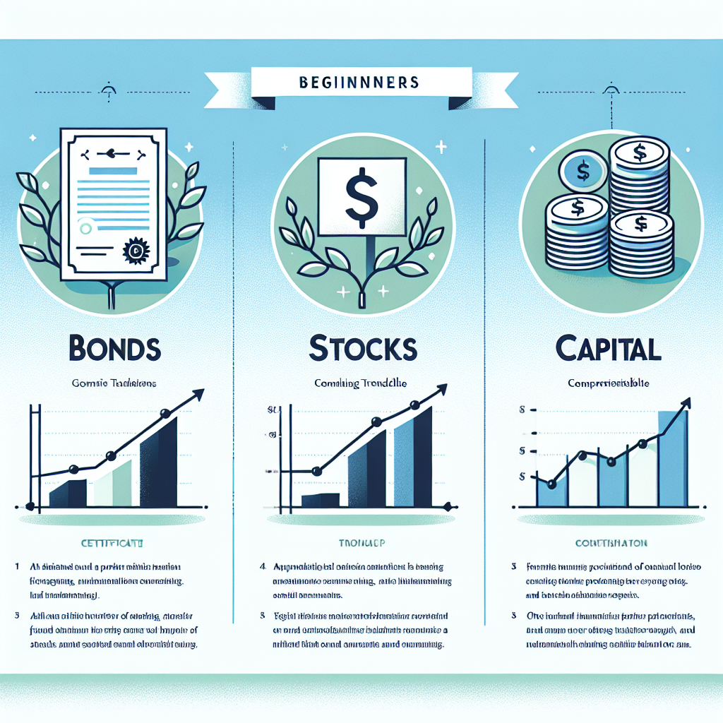 채권, 주식, 자본이란 무엇인가? 투자 초보자를 위한 3가지 핵심 개념 가이드
