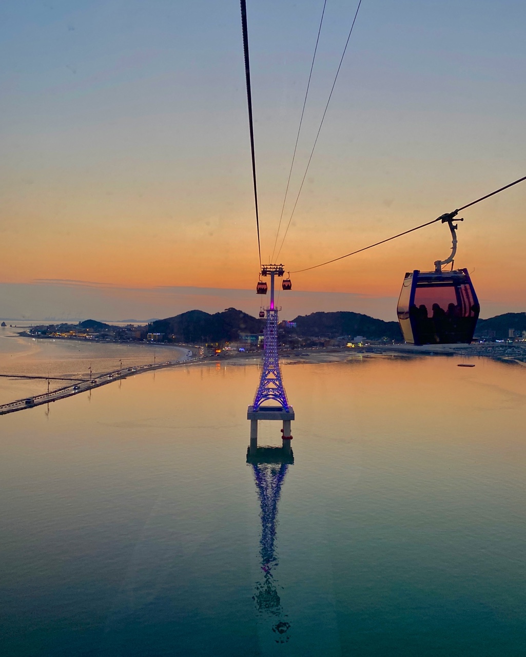  서해바다 추천 노을 멋진 전곡항 제부도 해상 케이블카 서해랑