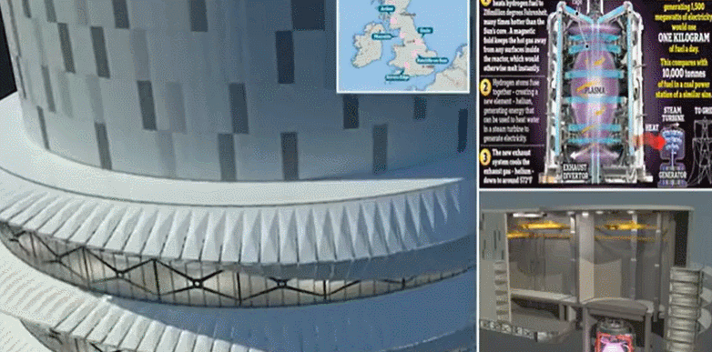  세계 최초 핵융합 발전소 영국에서 현실화될 듯 VIDEO:The world's first working nuclear fusion reactor could be coming soon near your town...