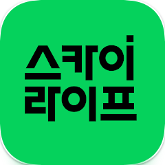 스카이라이프, 실시간 TV 방송 스트리밍, 다시보기 서비스, 개인화된 콘텐츠 추천, 다양한 오디오 및 비디오 콘텐츠 제공이, 위성방송을 손안에서 즐기는 새로운 경험