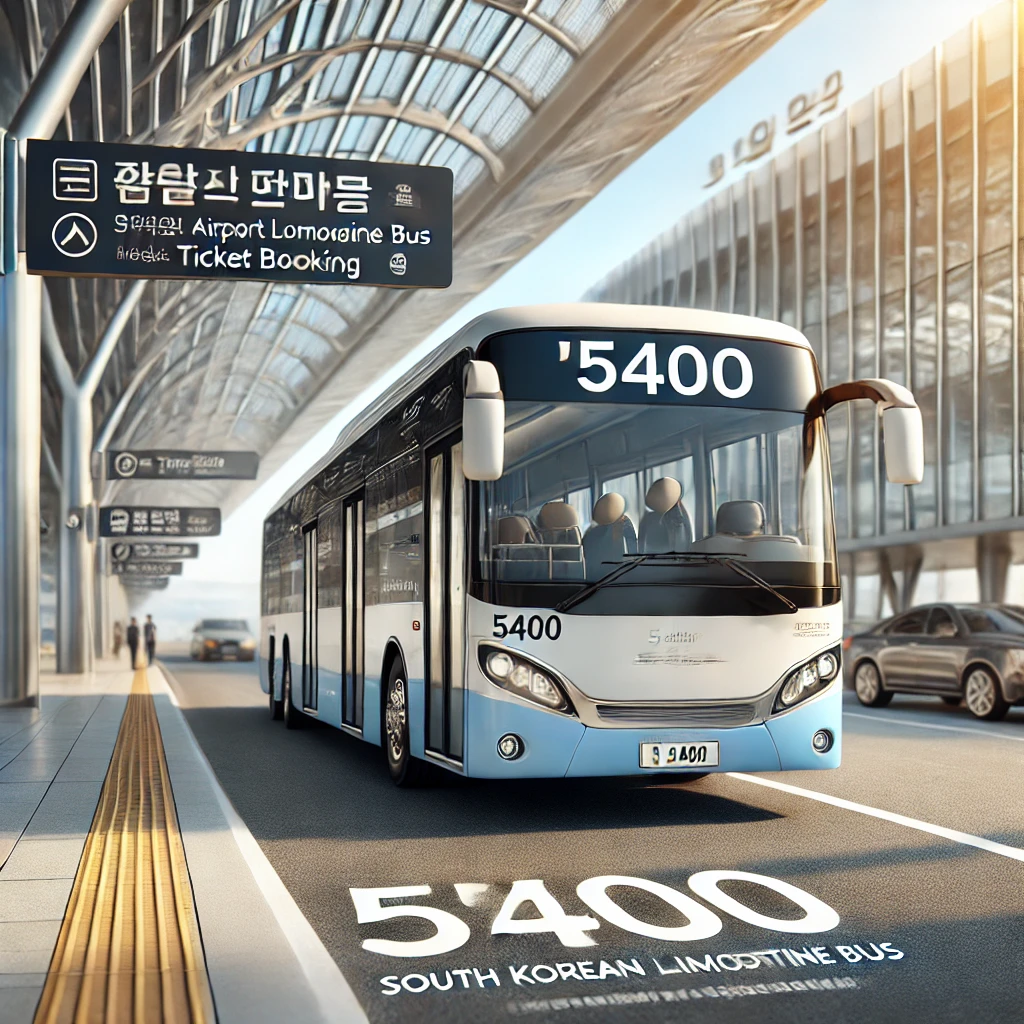5400번 공항버스 시간표, 공항버스 5400 예매 2