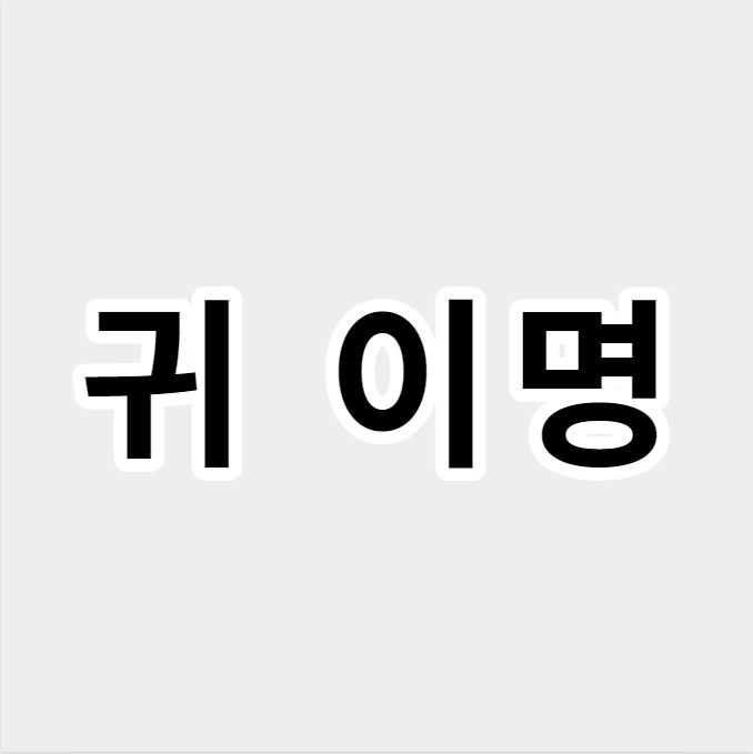 귀이명