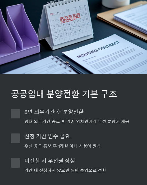 공공임대 분양전환 기본 구조