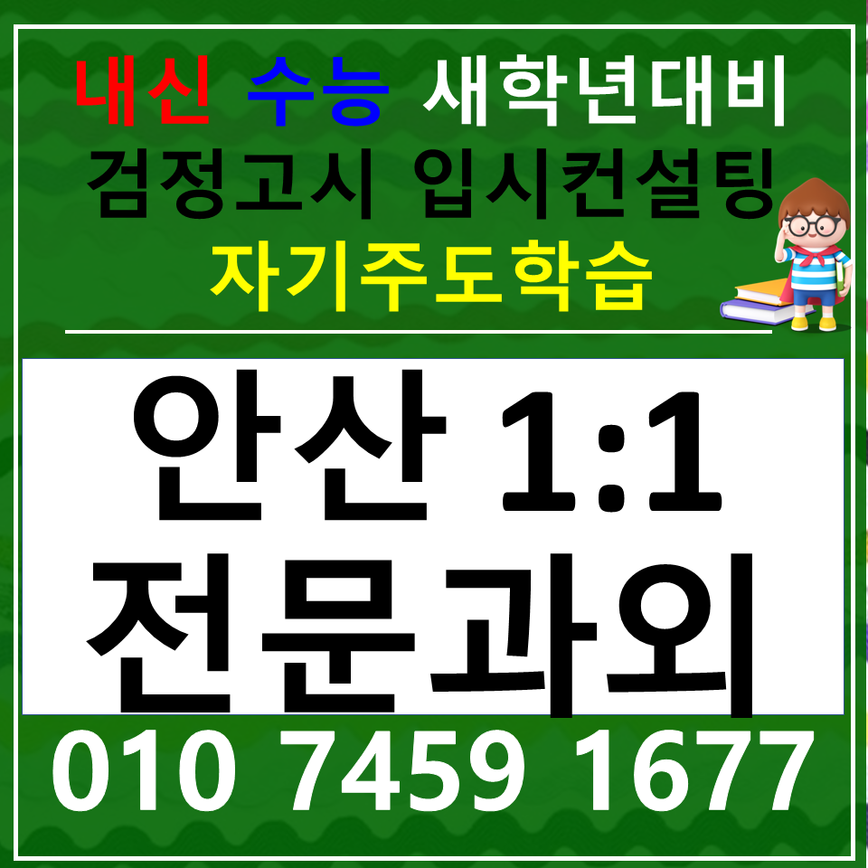  호수동 영어과외 중학생 안산이동 국어과외 초등 고등 사회 과학 내신 선행 중1 중2 중3