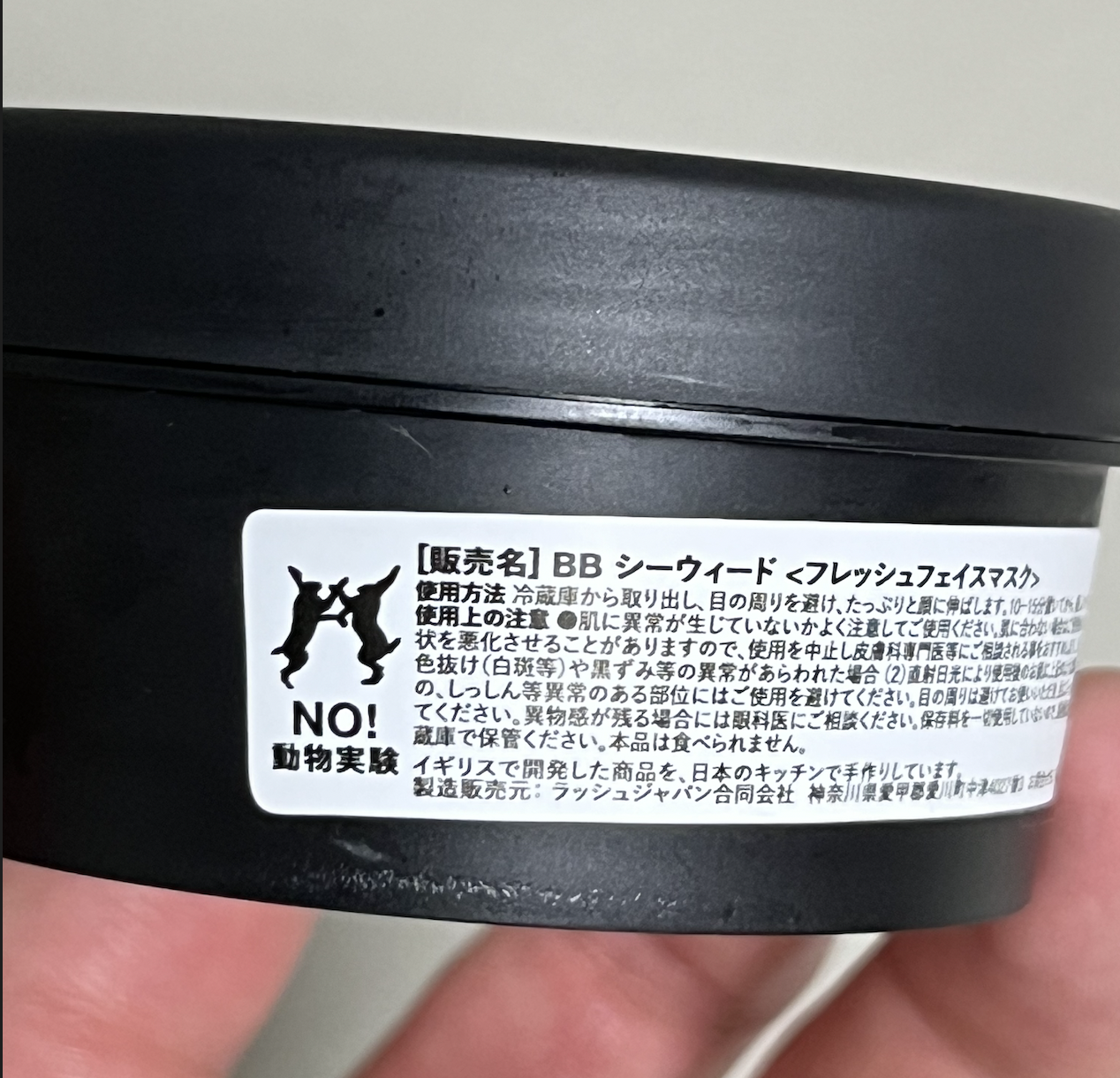 일본 텐진 러쉬 BB SEAWEED