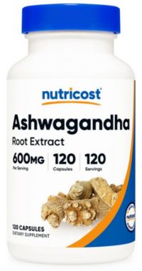 뉴트리코스트 아슈와간다 루트 600mg 캡슐, 120정, 1개