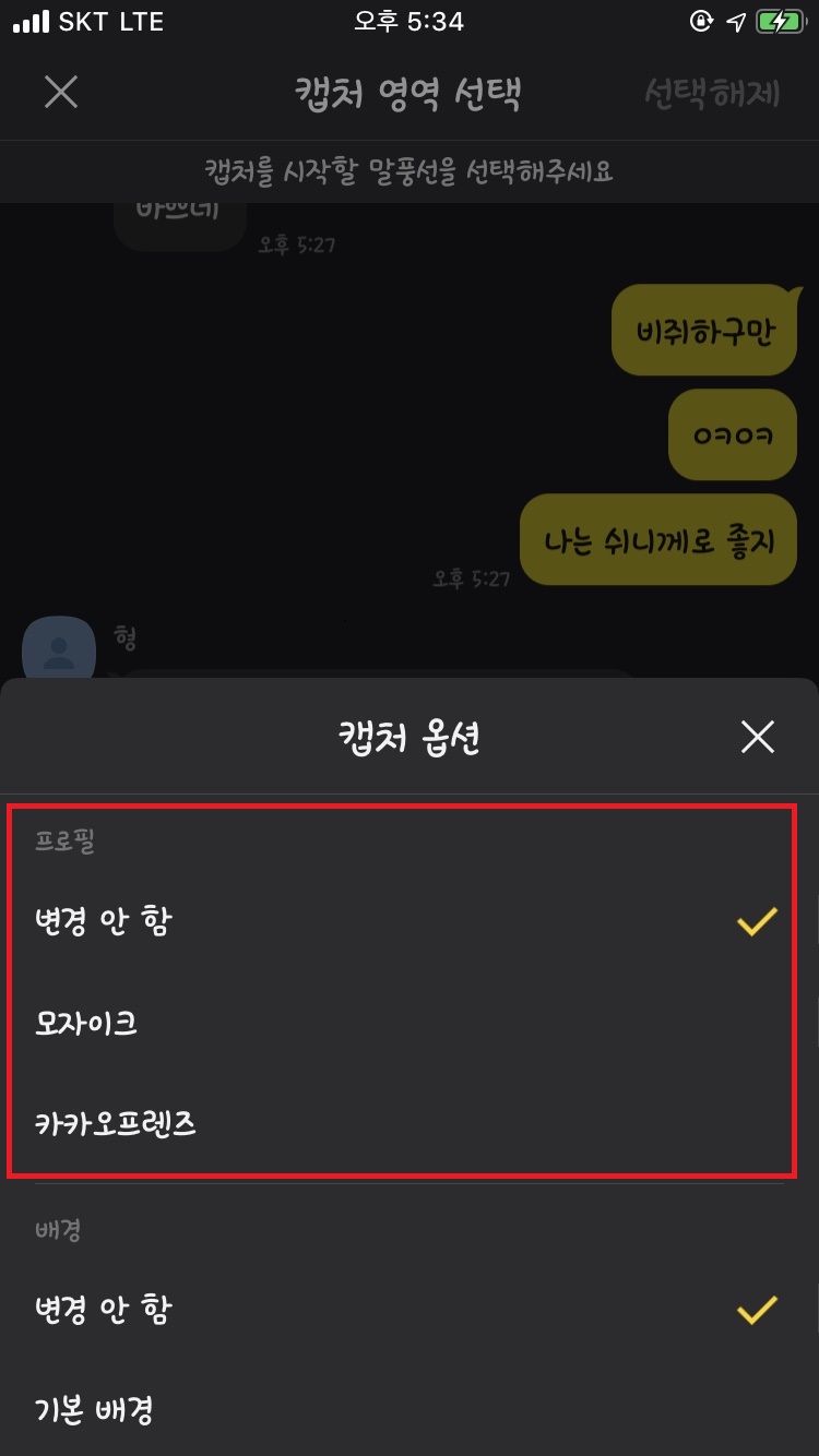  알아두면 꼭 써먹는 카카오톡 익명 캡처 방법