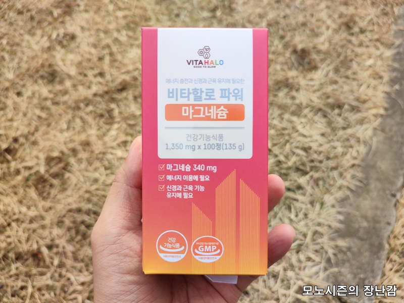  마그네슘 보충을 위한 비타할로 파워 마그네슘 340mg 후기
