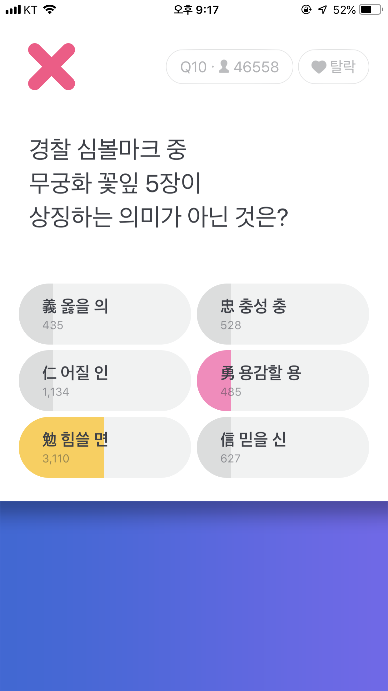  경찰 심볼마크 중 무궁화 꽃잎 5장이 상징하는 의미